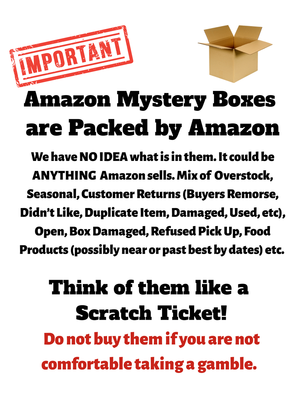 Amazon Mystery Box