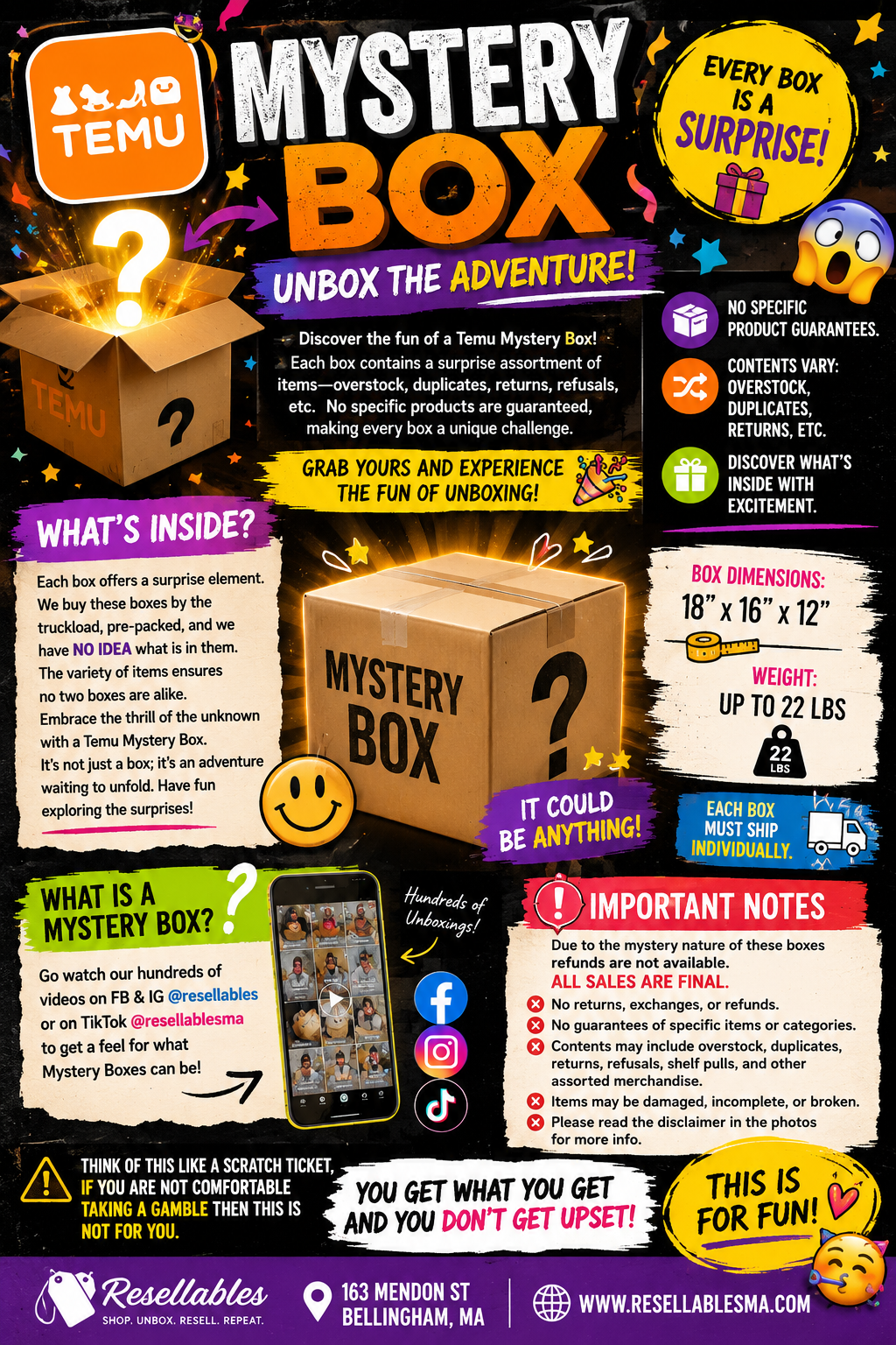 Temu Mystery Box