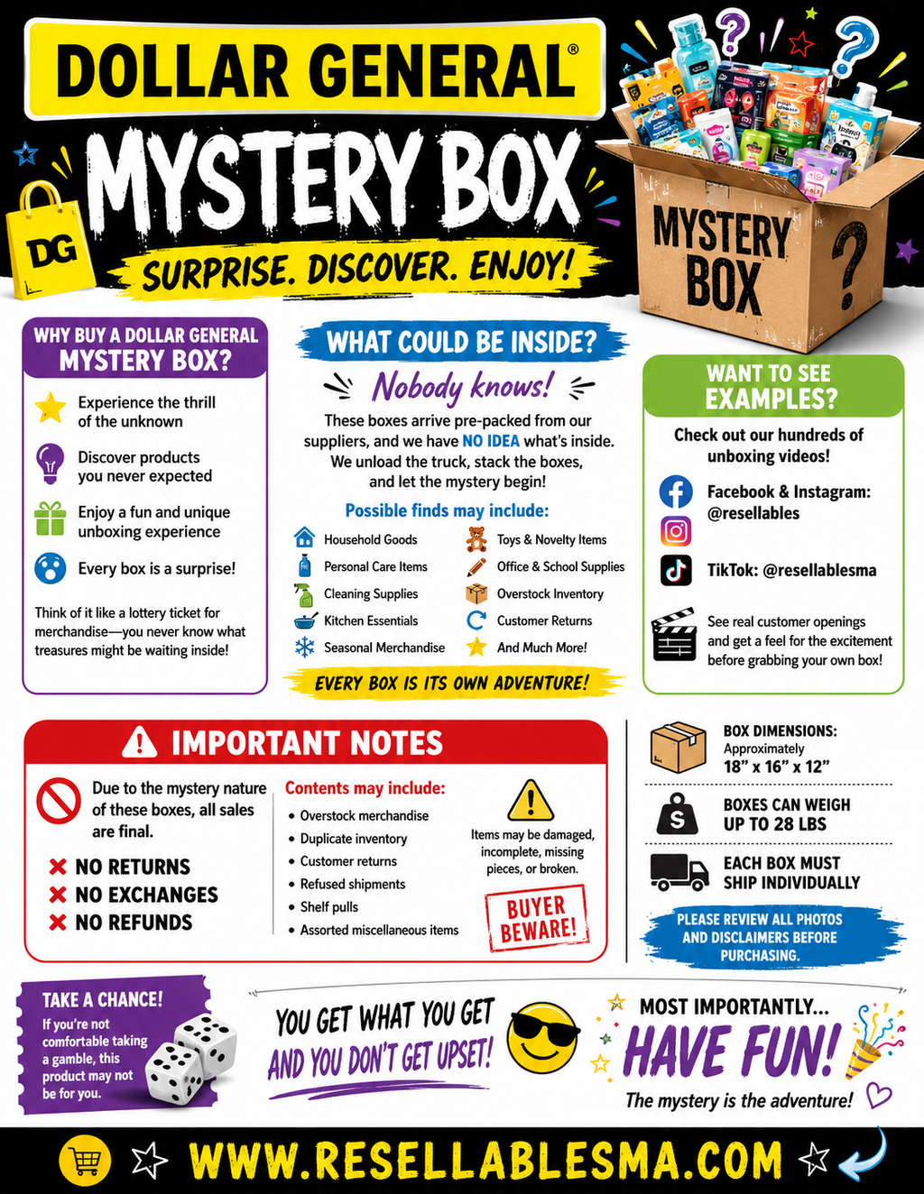 Dollar General Mystery Box