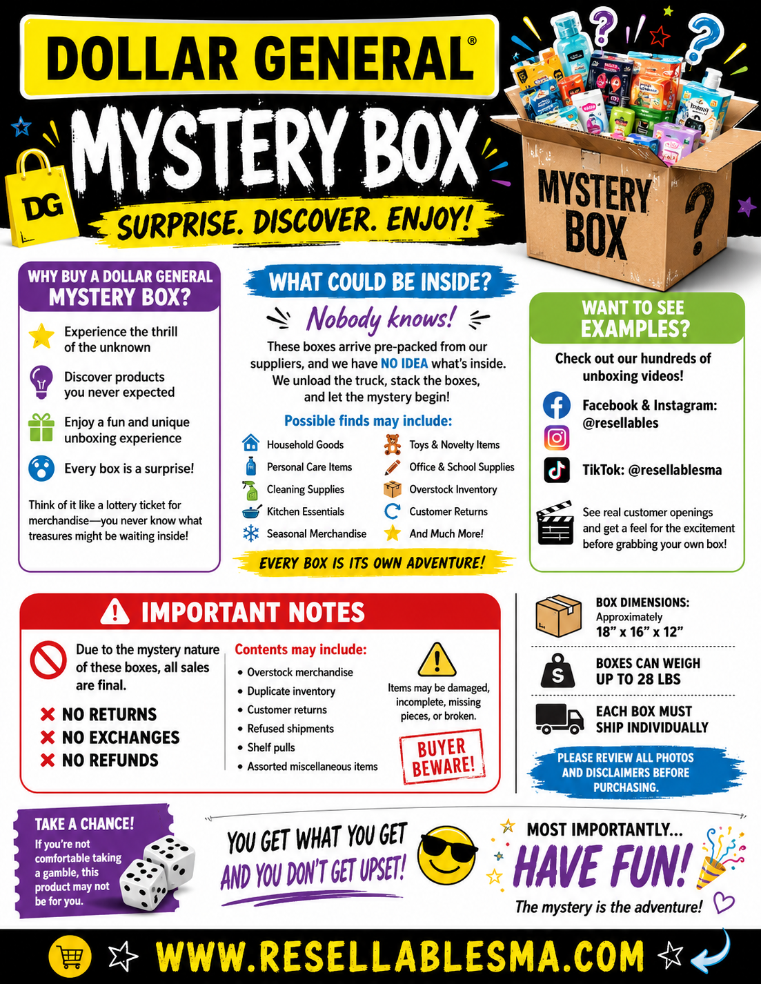 Dollar General Mystery Box