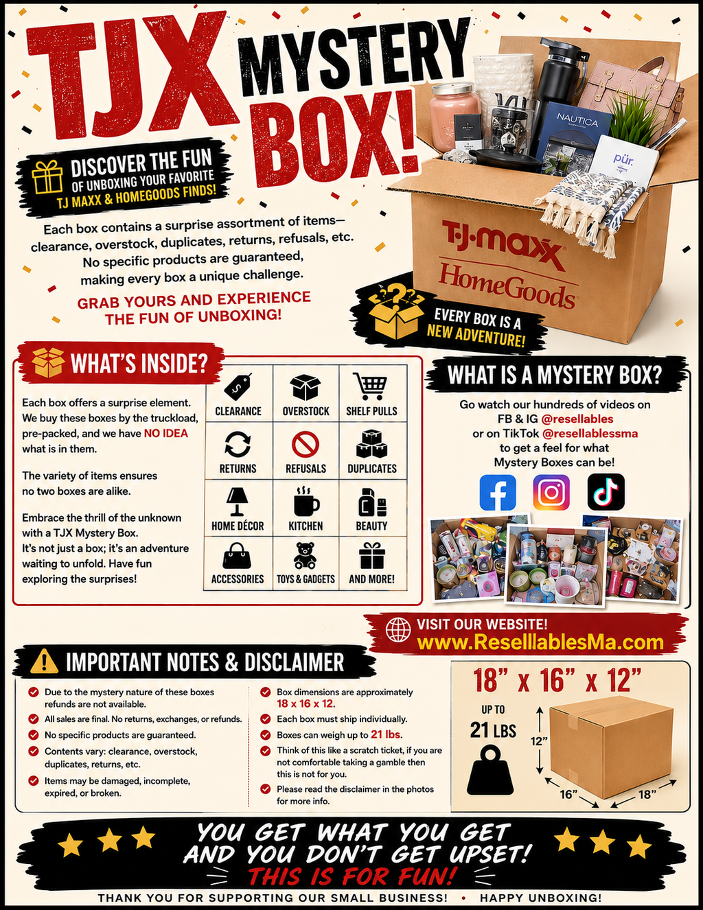 TJX Mystery Box