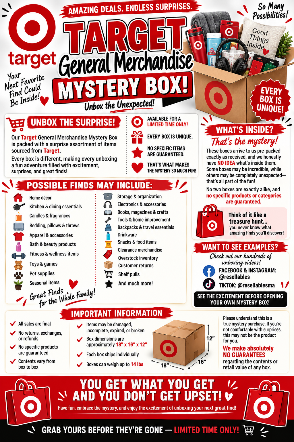 Target Mystery Box